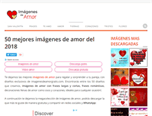 Tablet Screenshot of imagenesdeamorgratis.com